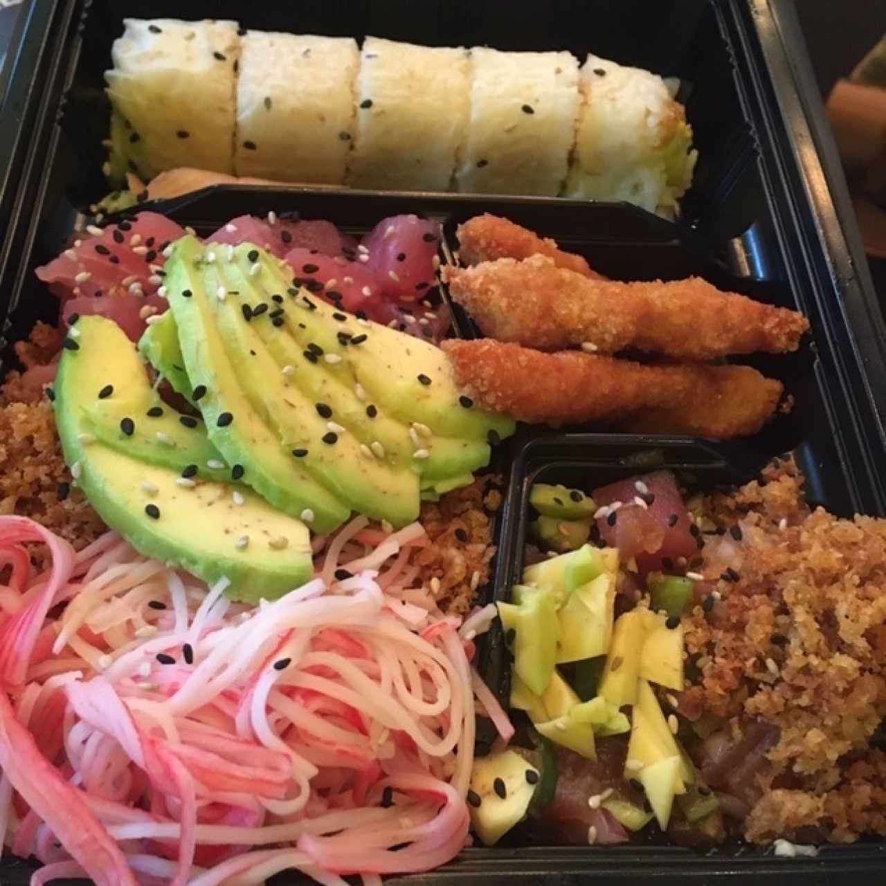 Poke Sushi Burger