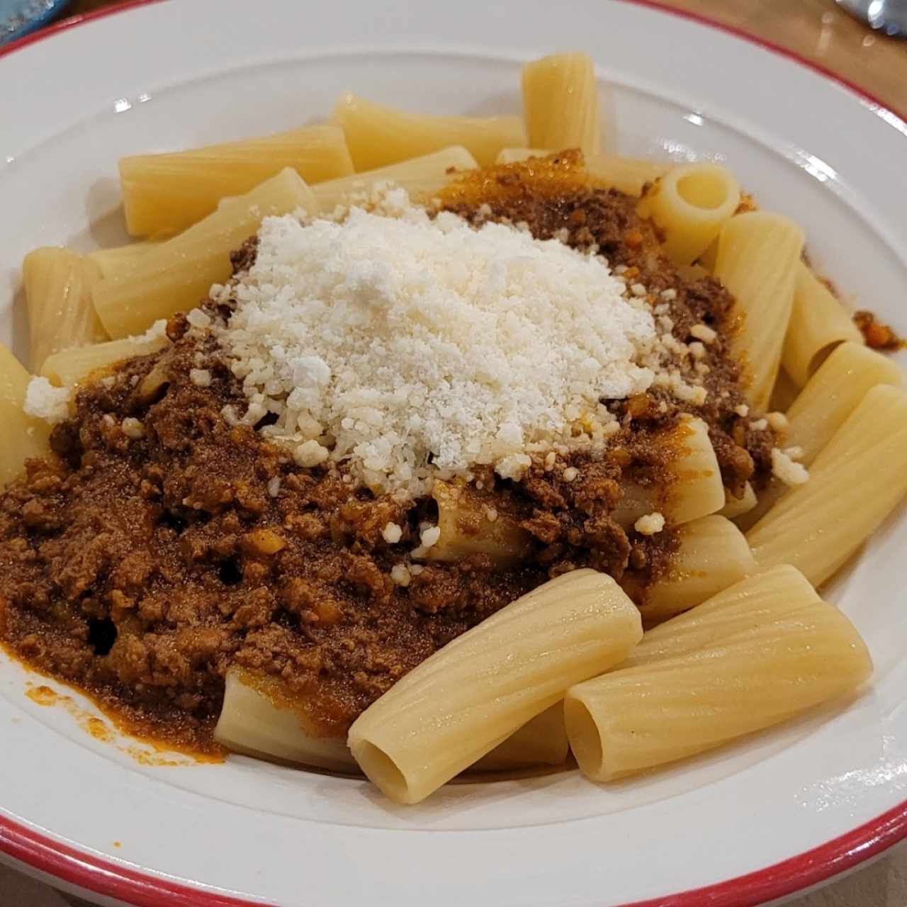 Macarrones con Salsa Bolognesa