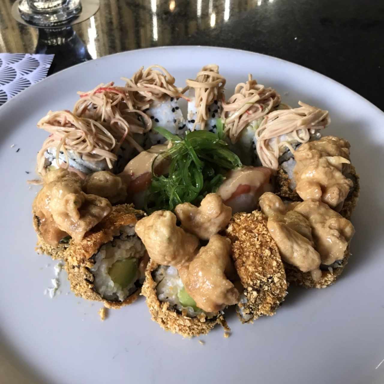 Rolls preparados pir el chefs Wilson 