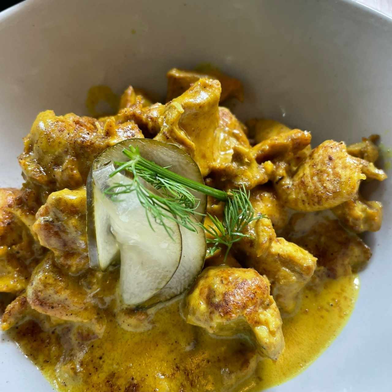 Pollo al curry