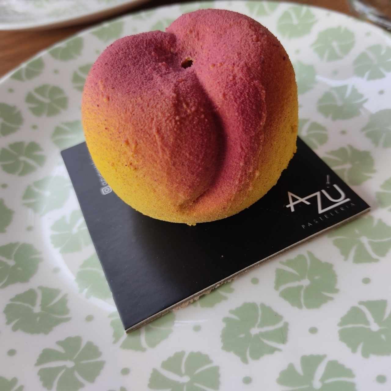 Postre frío de Melocotón