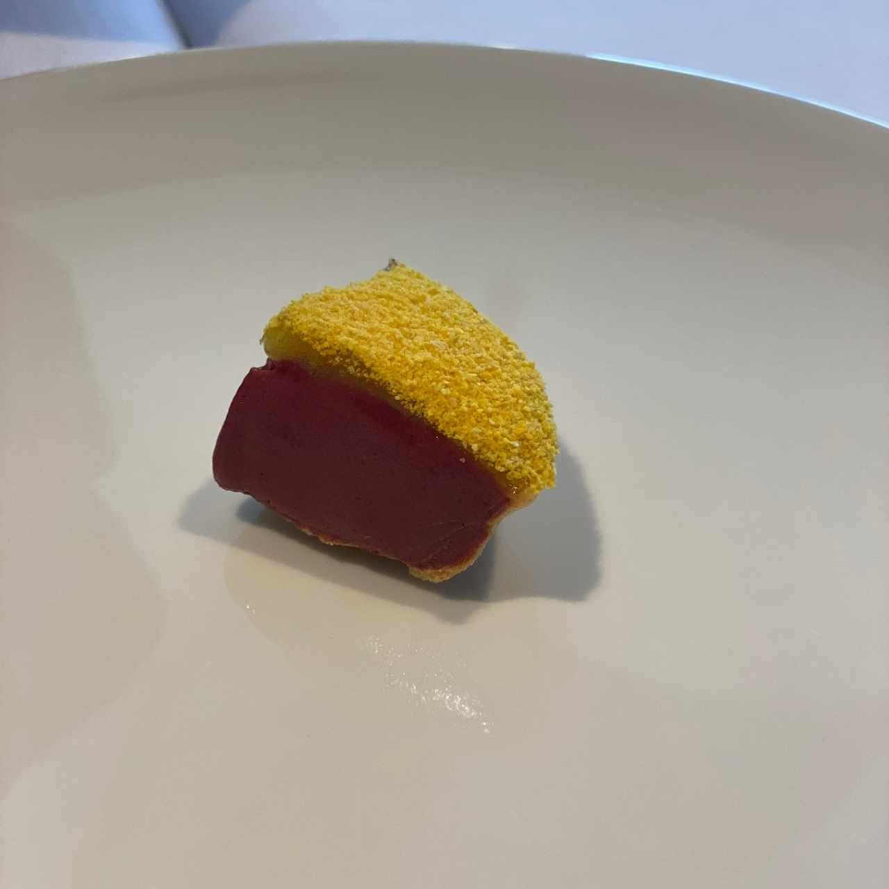 Este estaba rico, de morcilla 