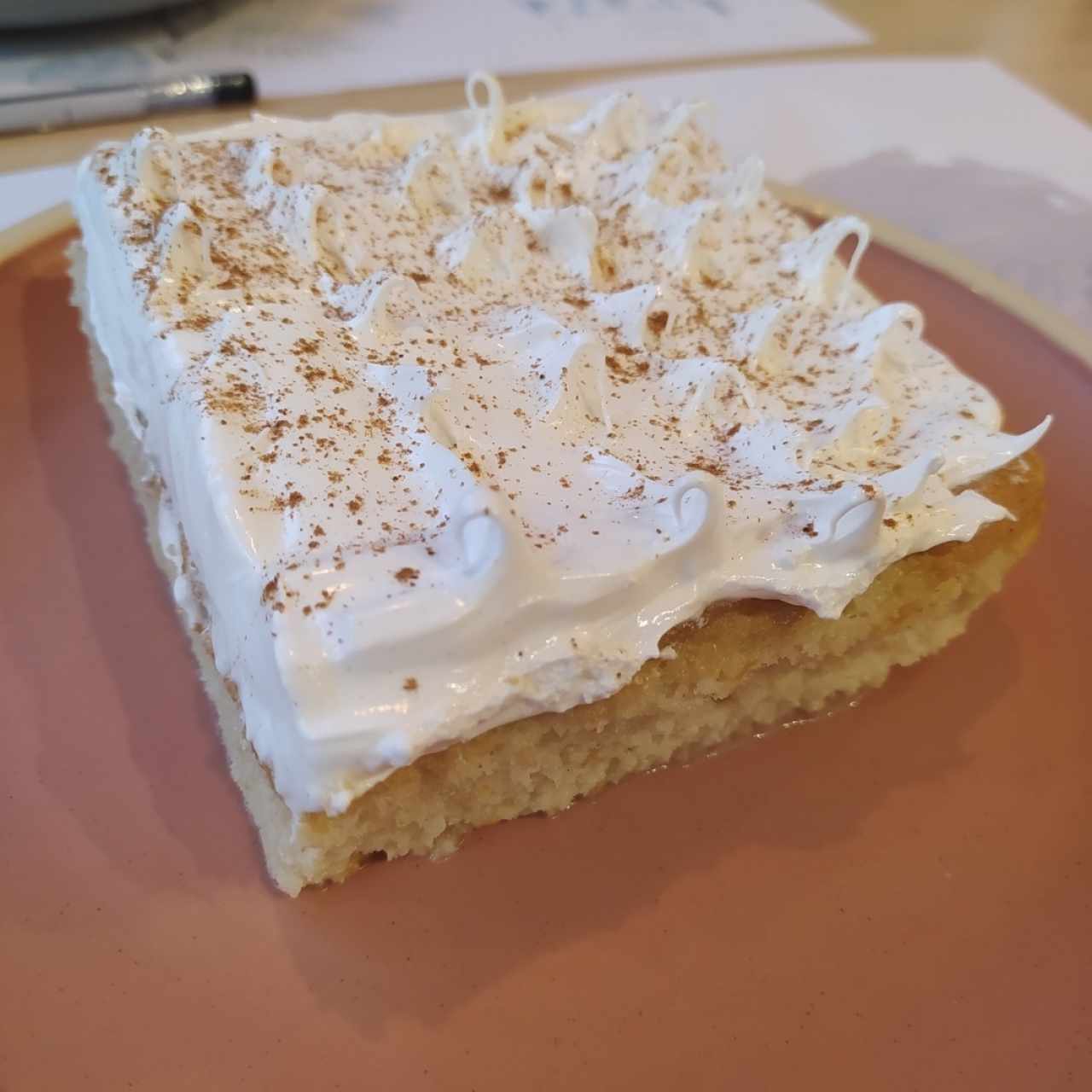 Tres leches de coco y harina de almendras