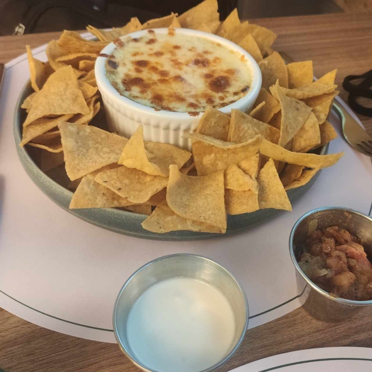 Dip de Espinacas y Alcachofas