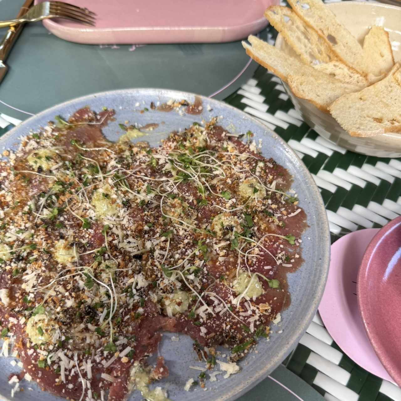 Carpaccio lomito 