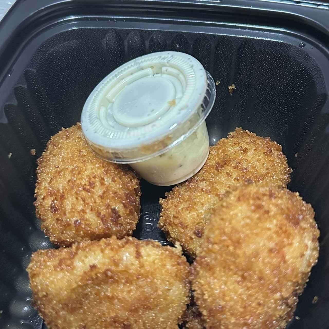 Croquetas de cangrejo