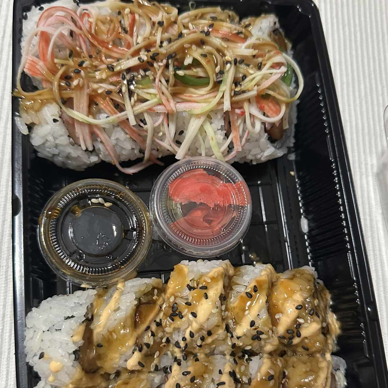 Dragon especial y dinamita roll
