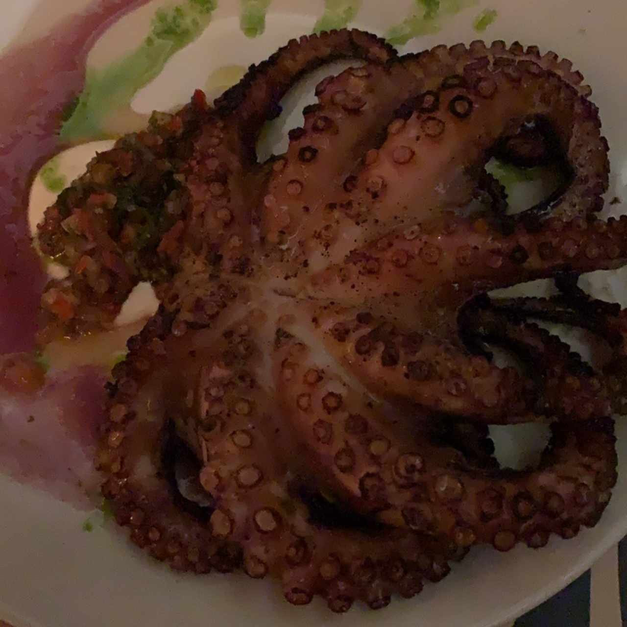 pulpo a la parrilla 
