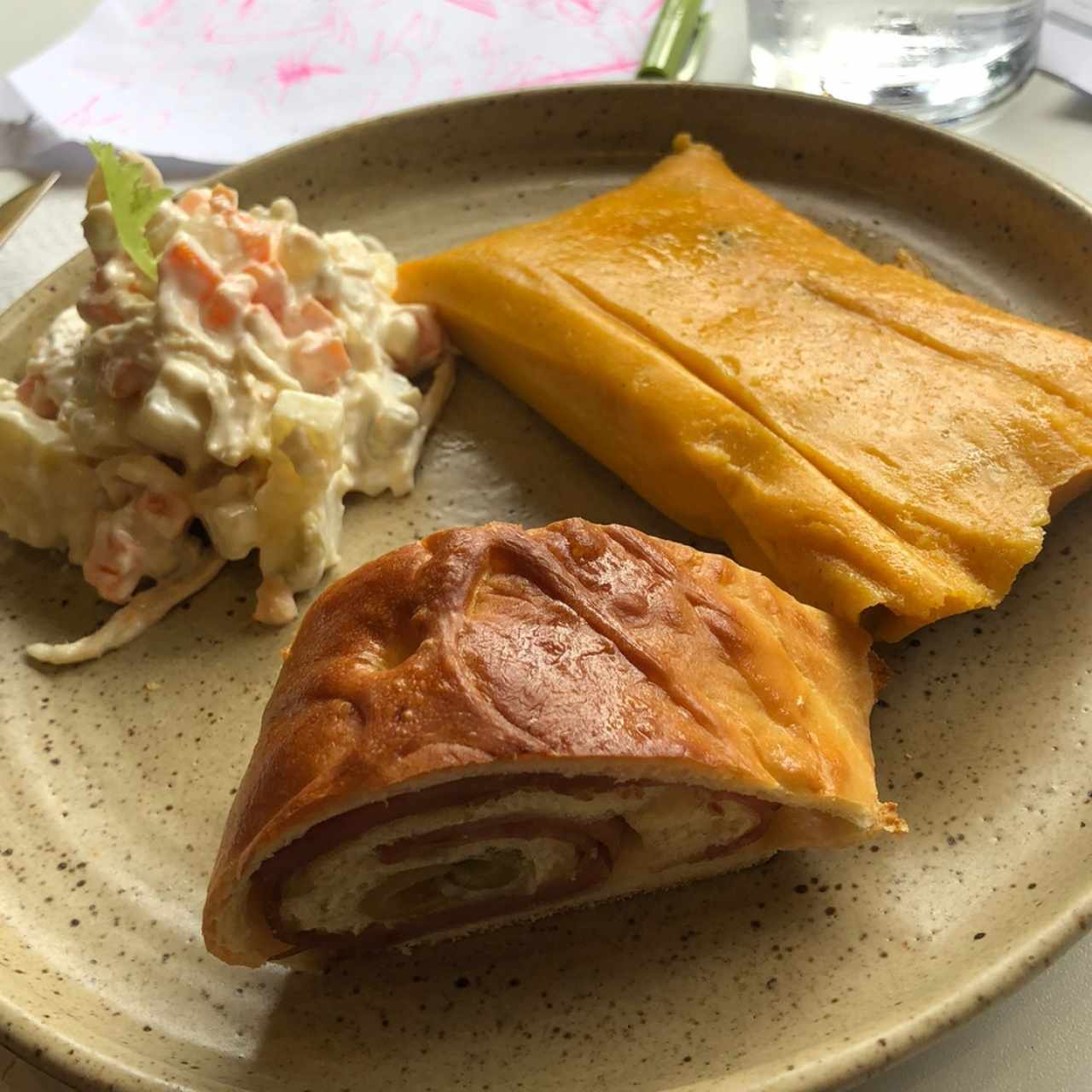 Plato navideño 