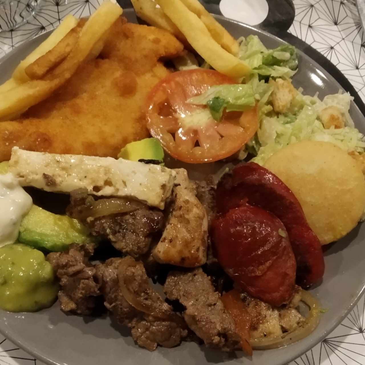parrilla compartida