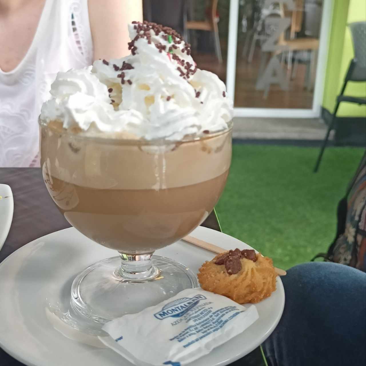 Chocolate con chantilly 