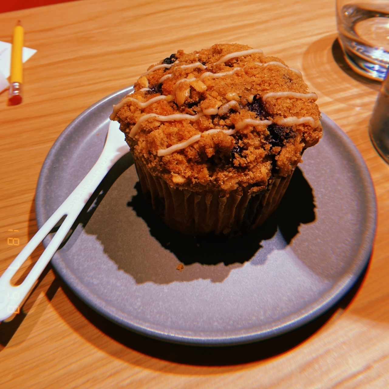 Muffin de mora