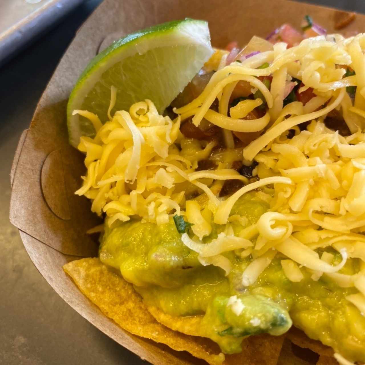 Nachos con chilis 