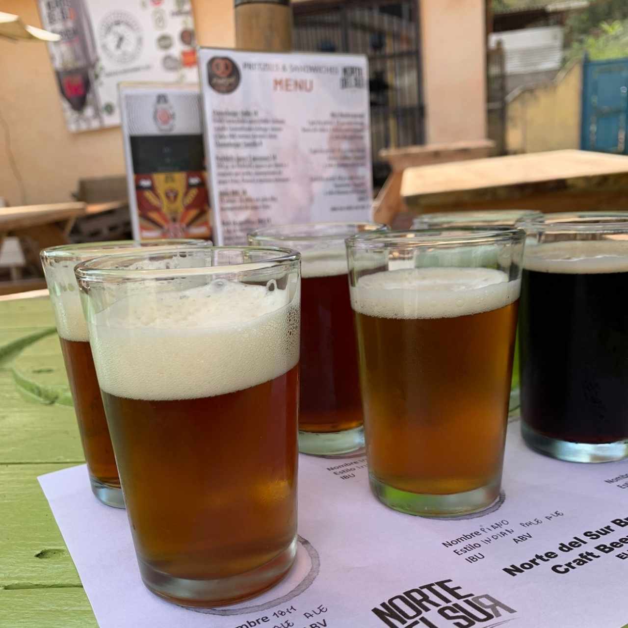 Degustacion de cervezas artesanales 