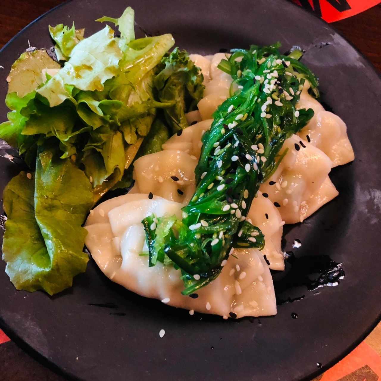 Gyozas al vapor