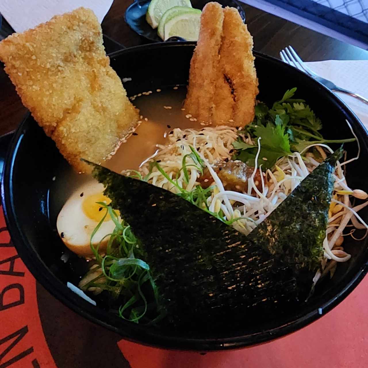 Ramen de mero