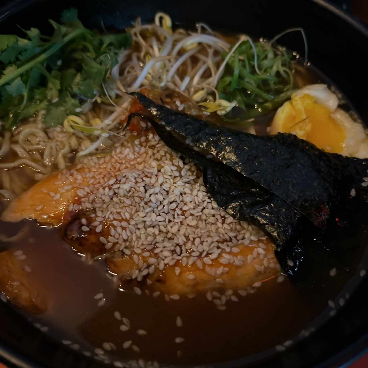 Ramen de pollo