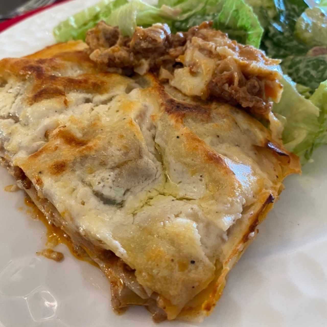 Lasagna de carne 