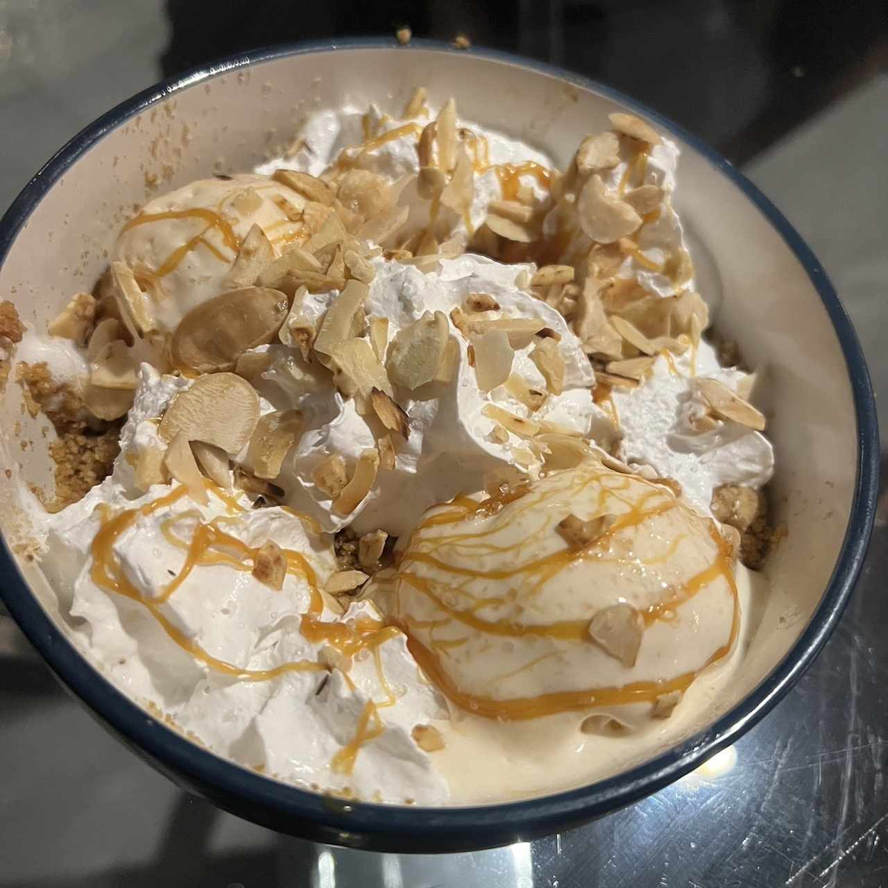 Postre Crumble de Manzana