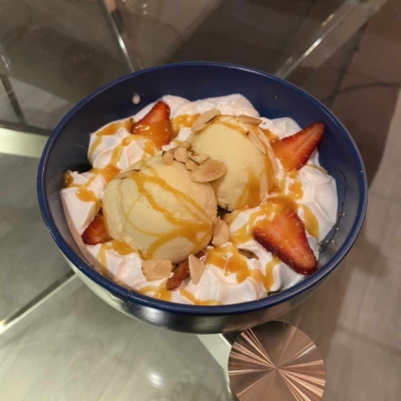 Apple crumble 