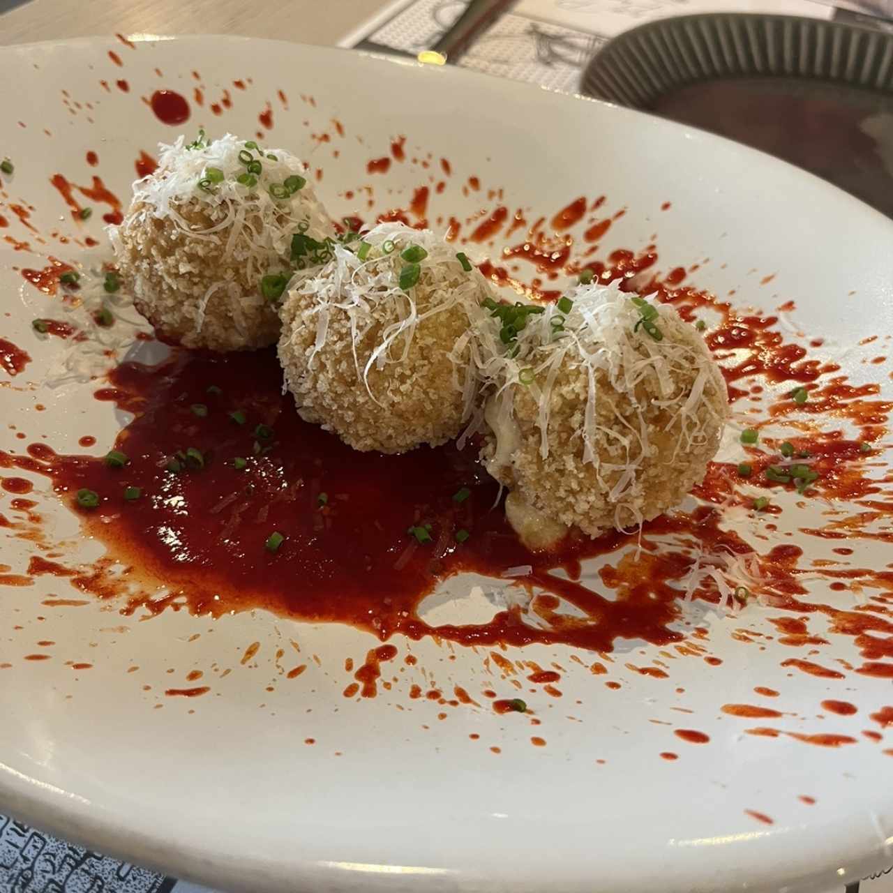 Arancinni de queso 