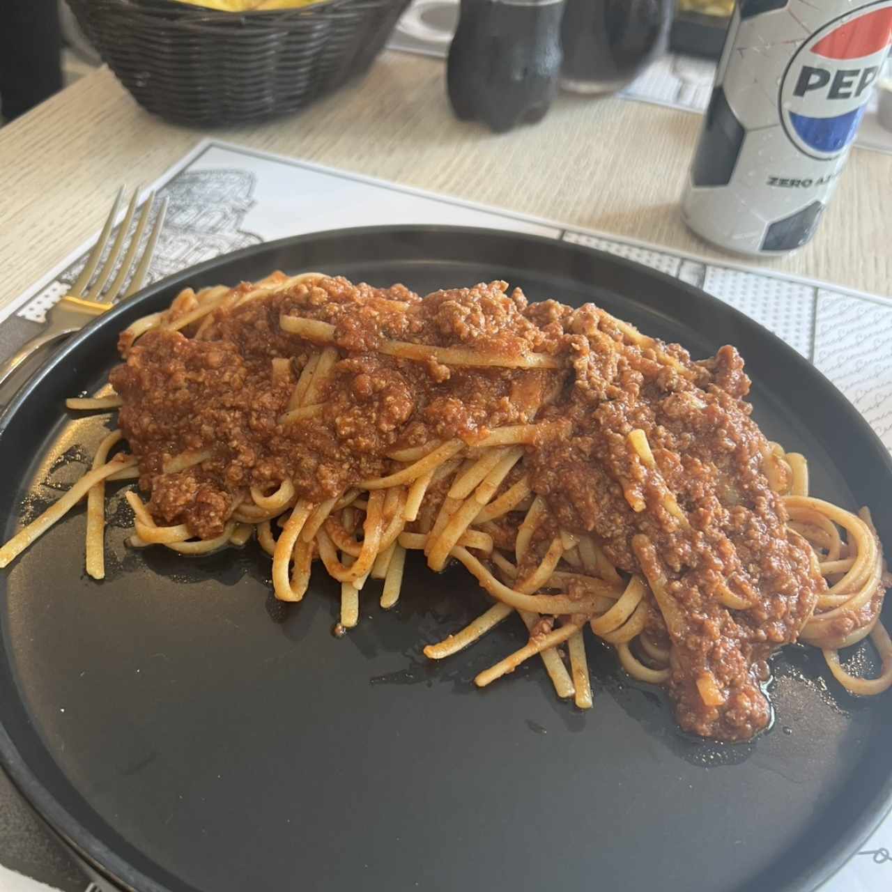 Espagueti Boloña