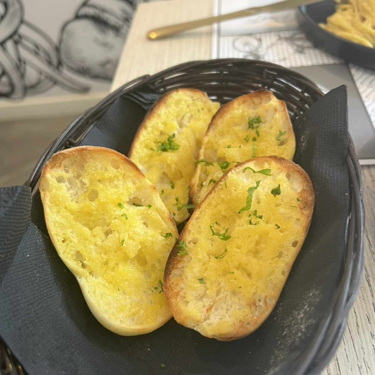 Pan con ajo 