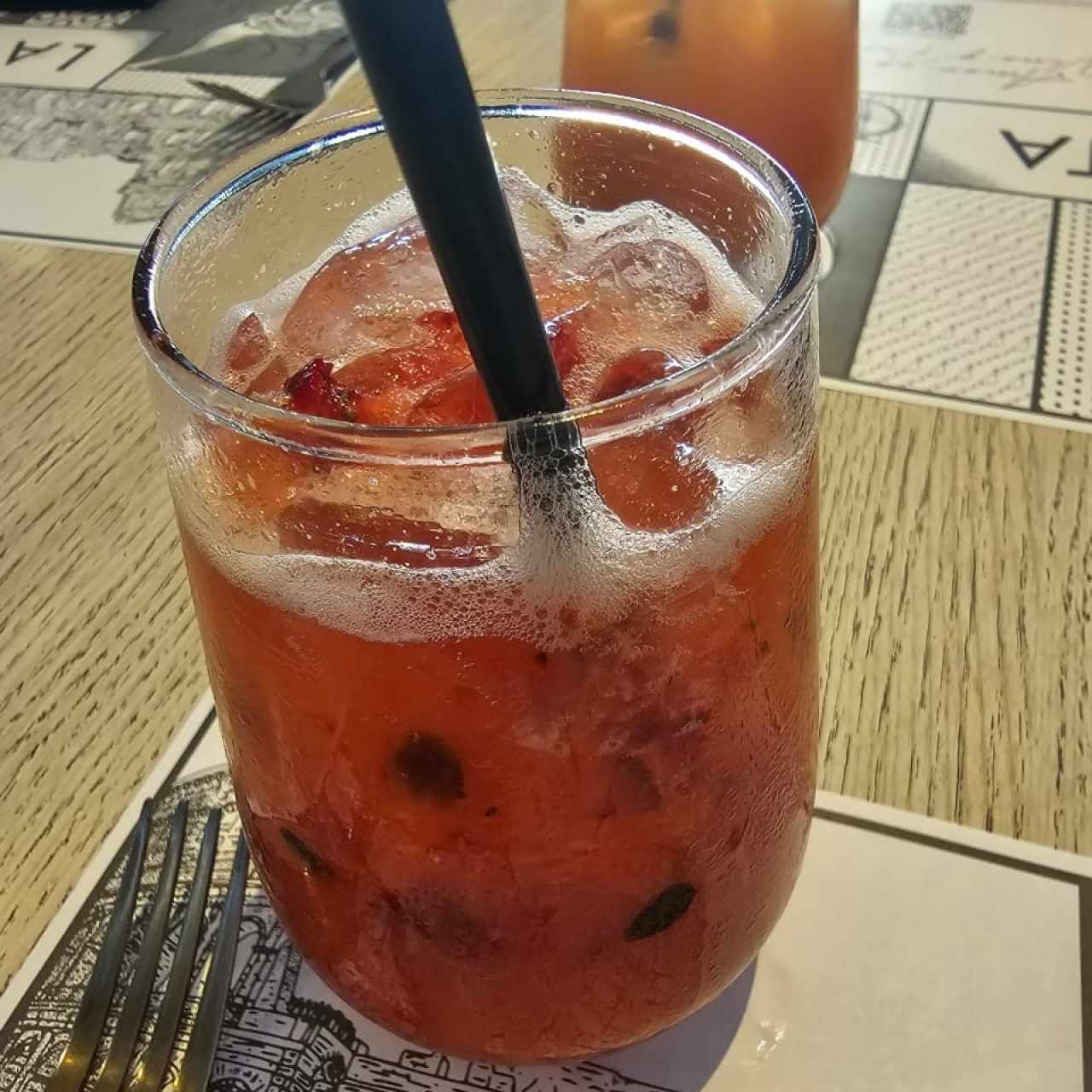 Mocktail con patilla 