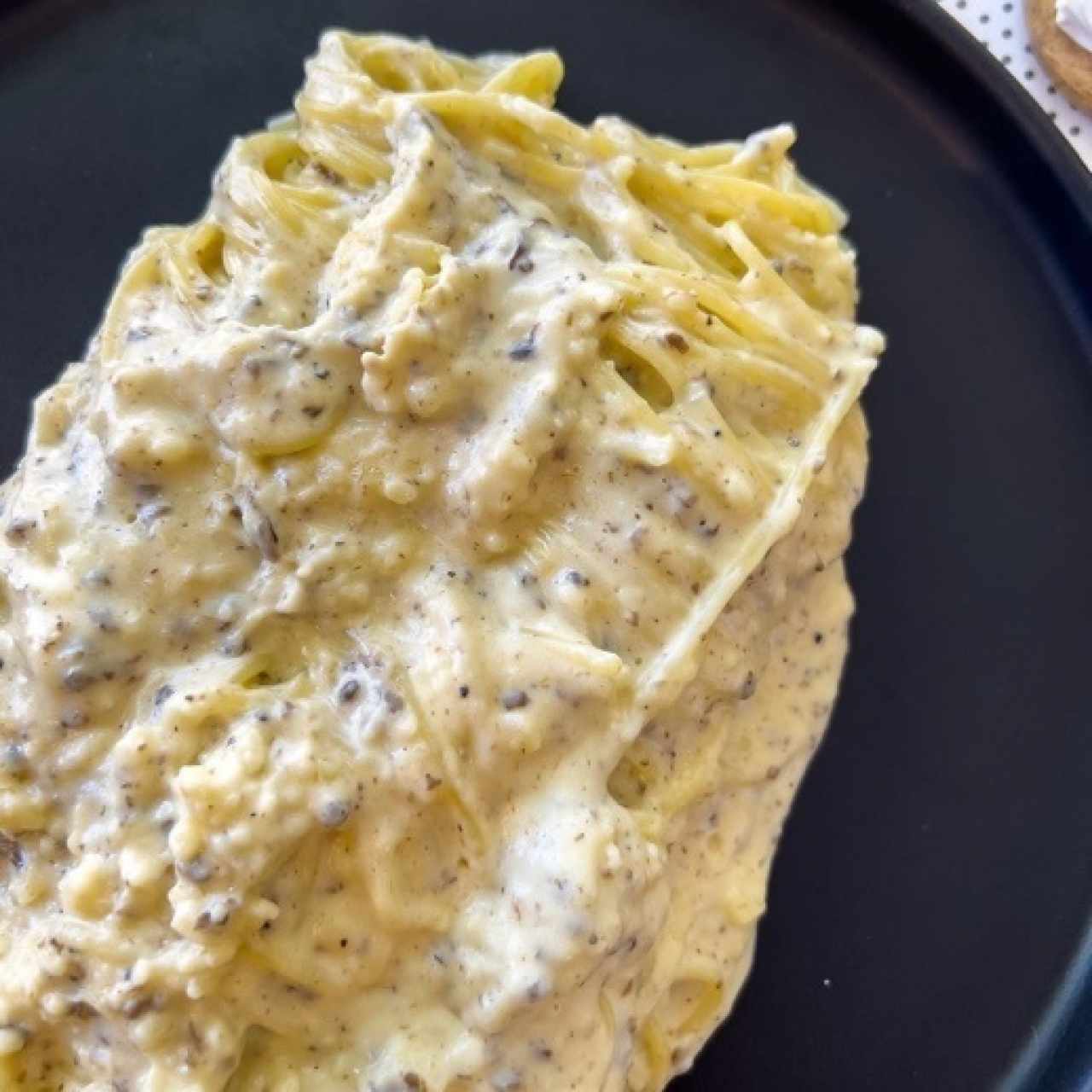 Spaguetti alla rotta tartufada