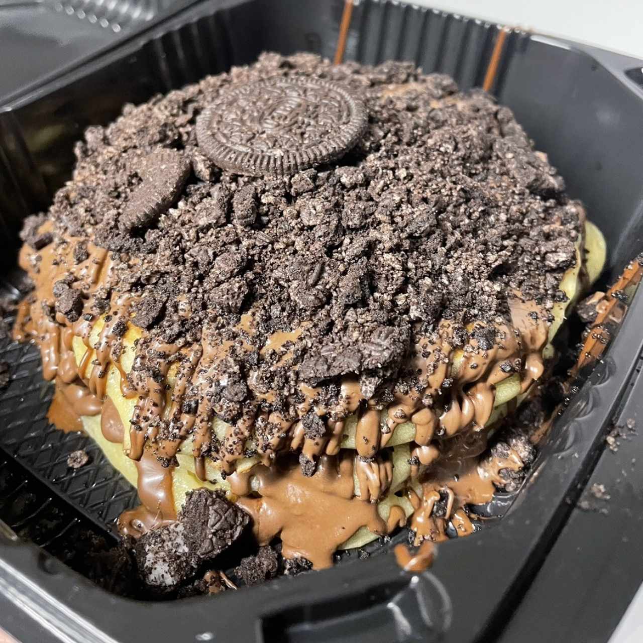 Panqueca Nutella Oreo