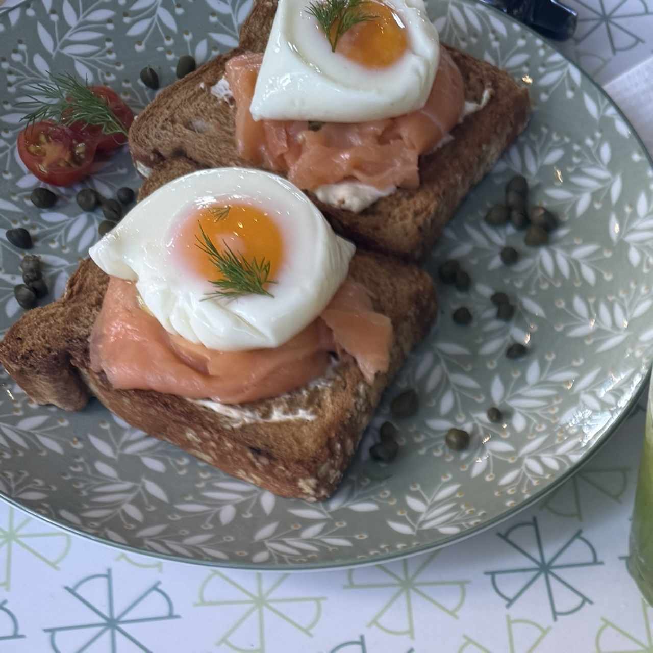 Tostadas salmon 