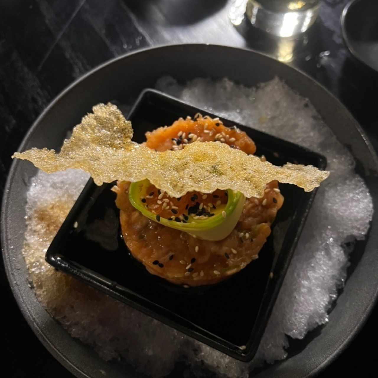 Tartar de salmon 