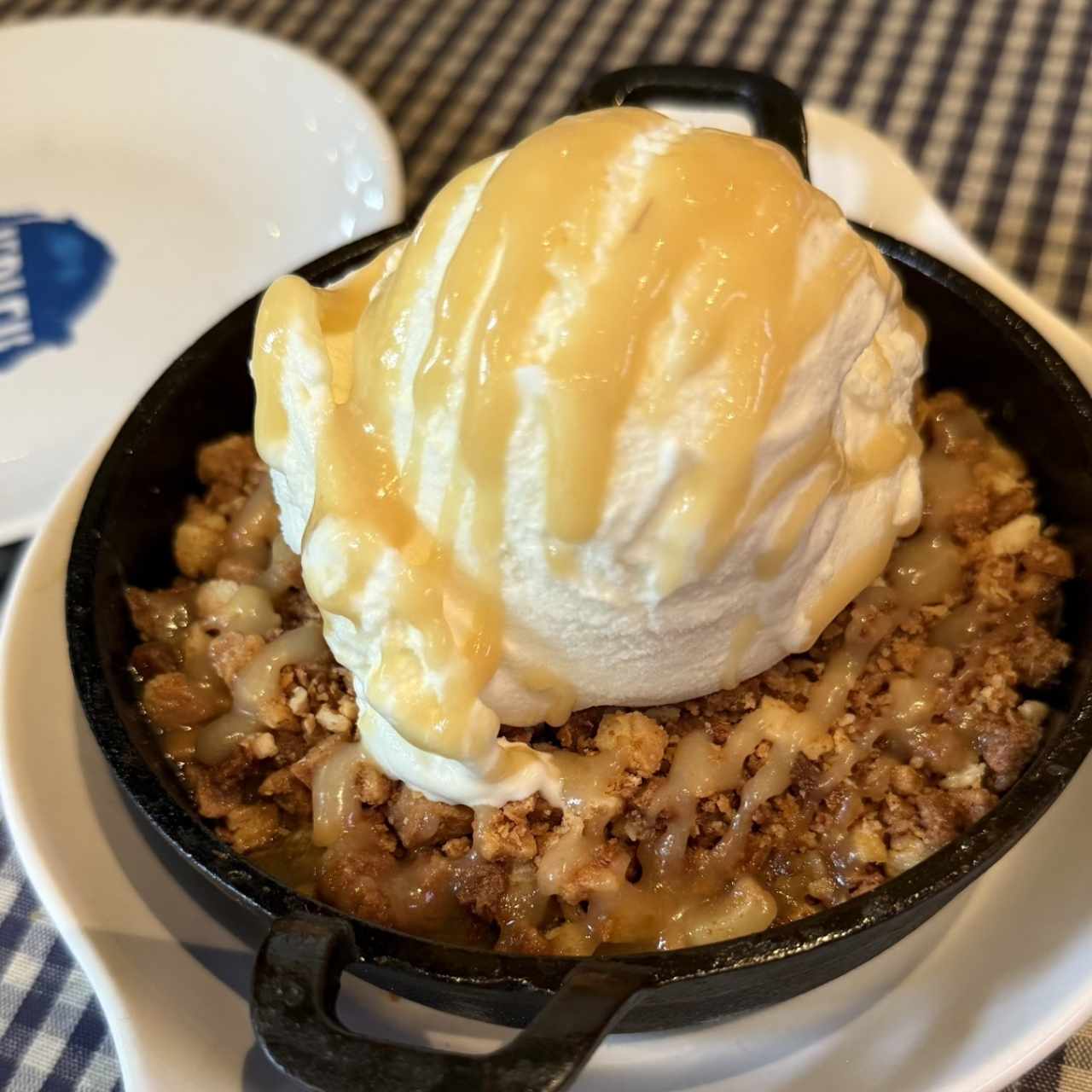 Apple crumble 