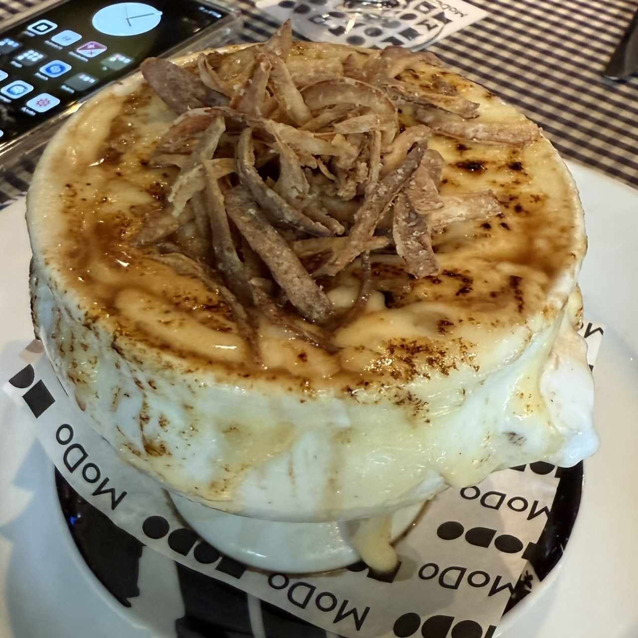 Sopa de cebolla 