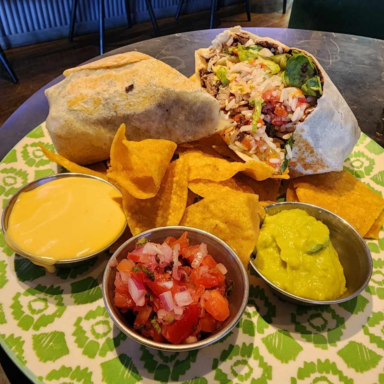 Burrito de carne asada