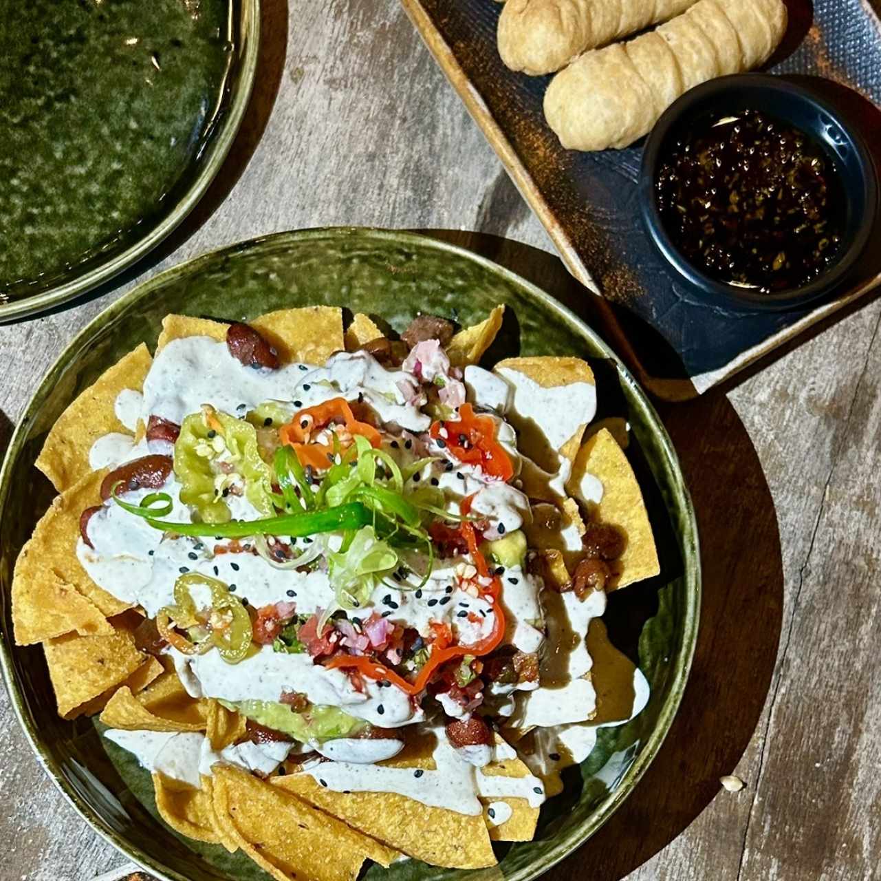 Nachos y Tequeños