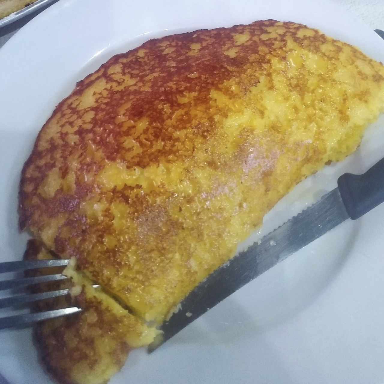 Cachapa con Queso, EXCELENTE!!