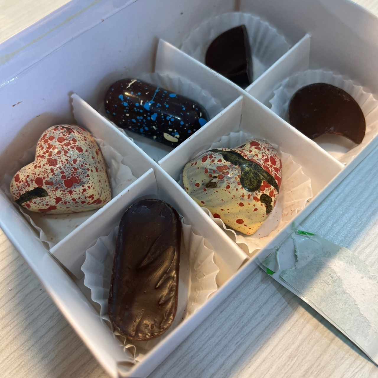 Bombones de chocolate