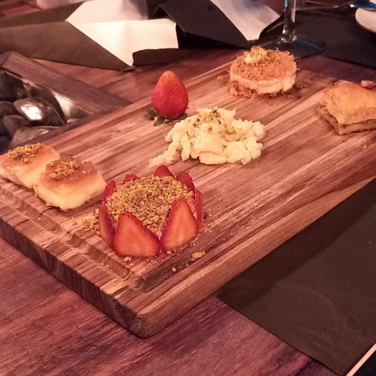 Para finalizar unos ricos postres 😉😚
