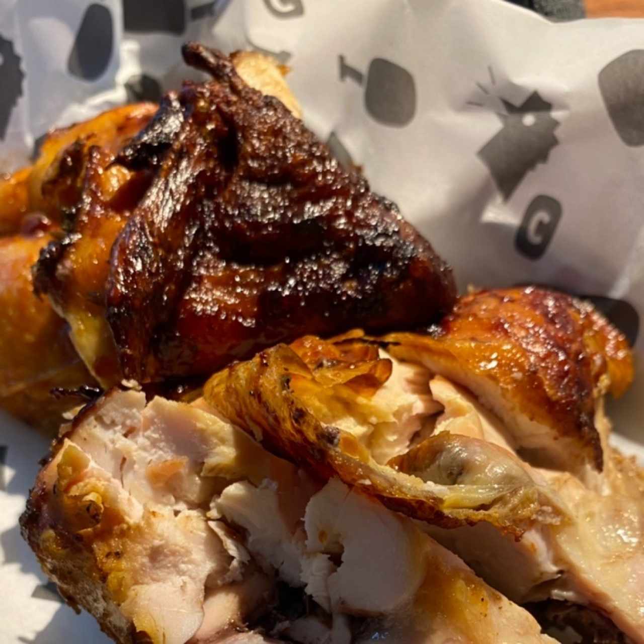 Pollo a la brasa 