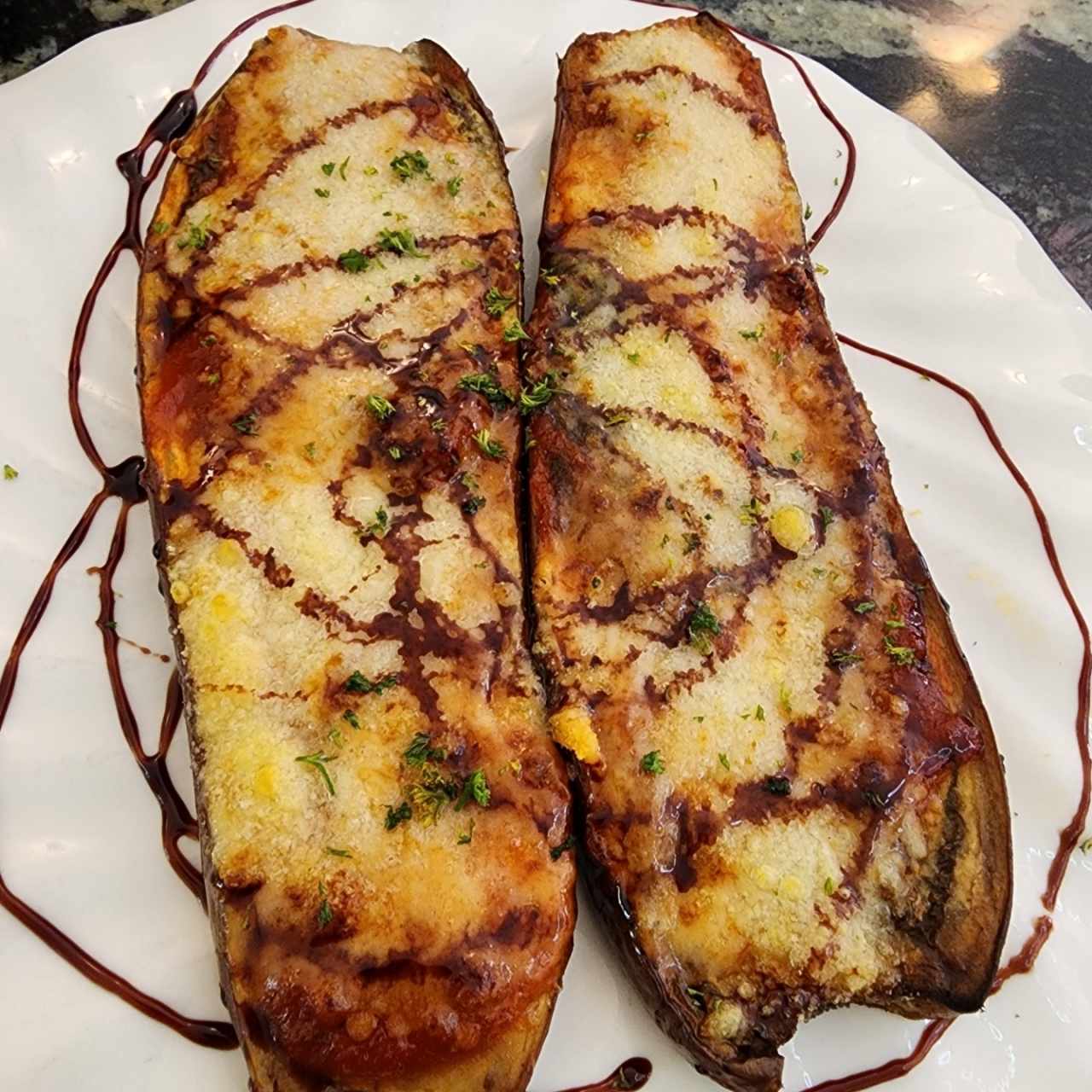 Berenjenas gratinadas 