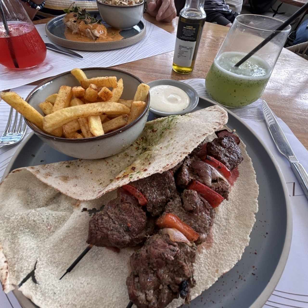 Brichetas de Lomito