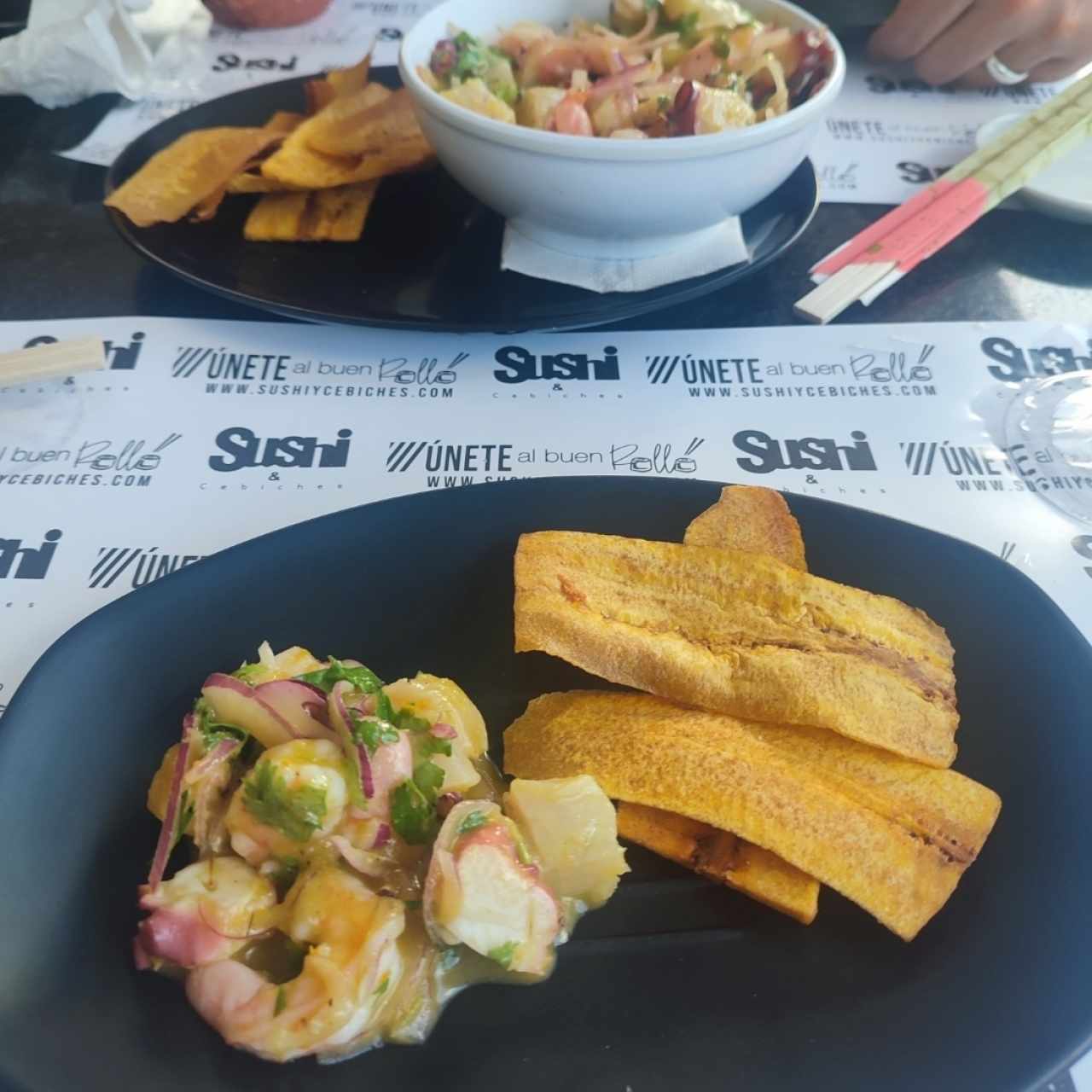 cebiche de mariscos 