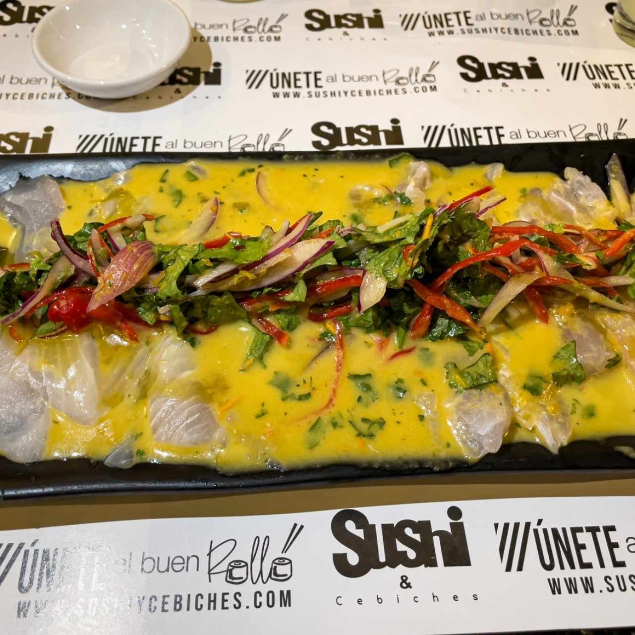 Tiradito de parchita