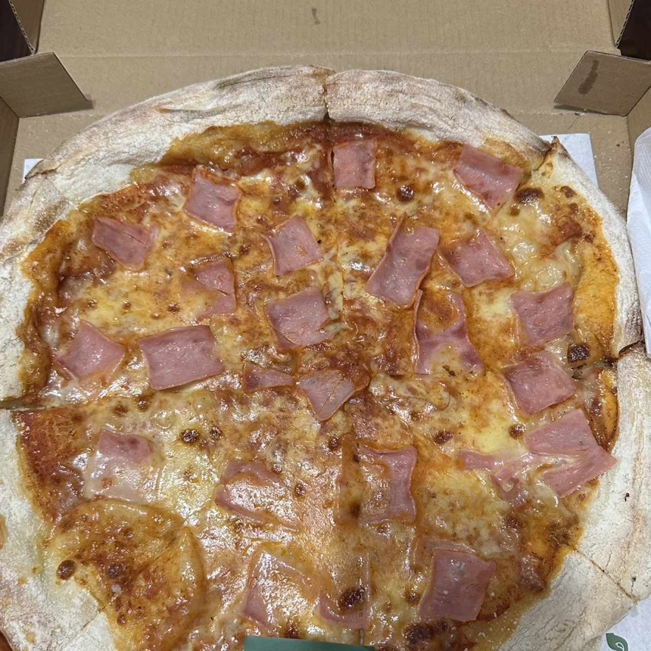 Pizza de jamon