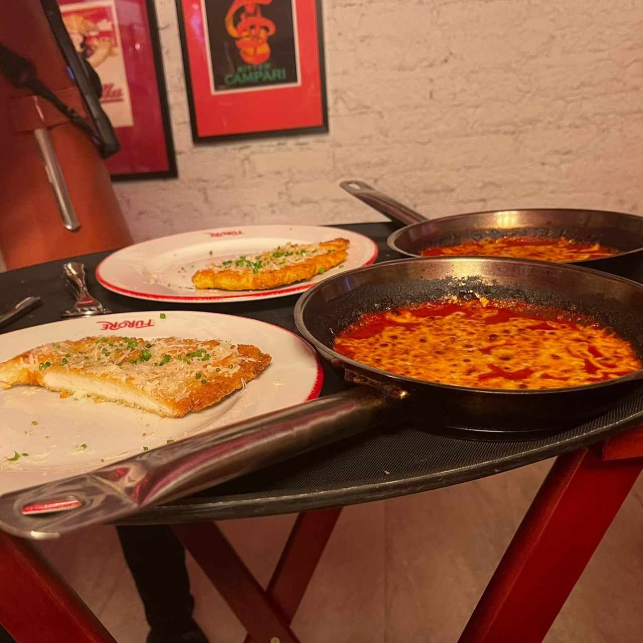 Cotoletta di pollo alla parmigianq