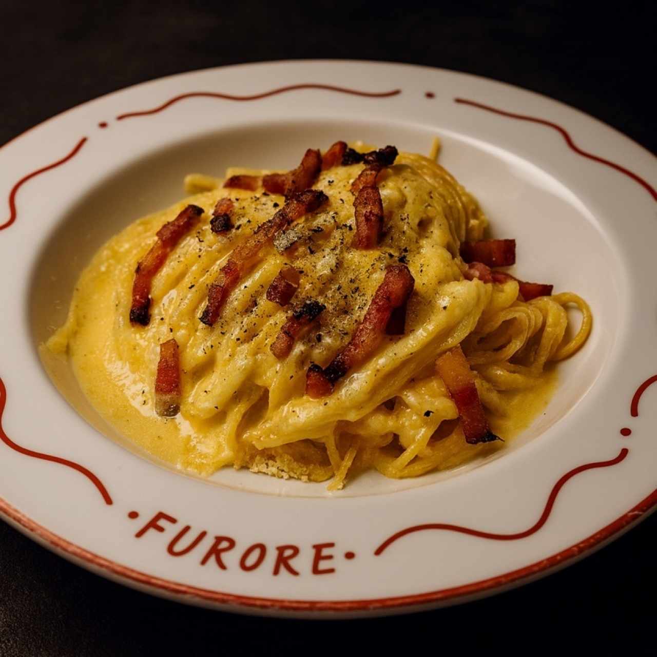 Carbonara Romana ( con guanciale como es original)