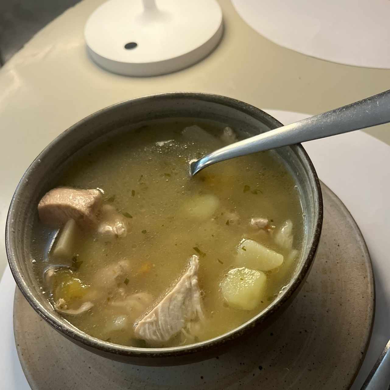 Sopa de pollo