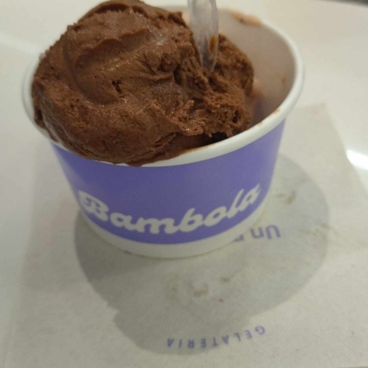 tinita de chocolate y fresa 