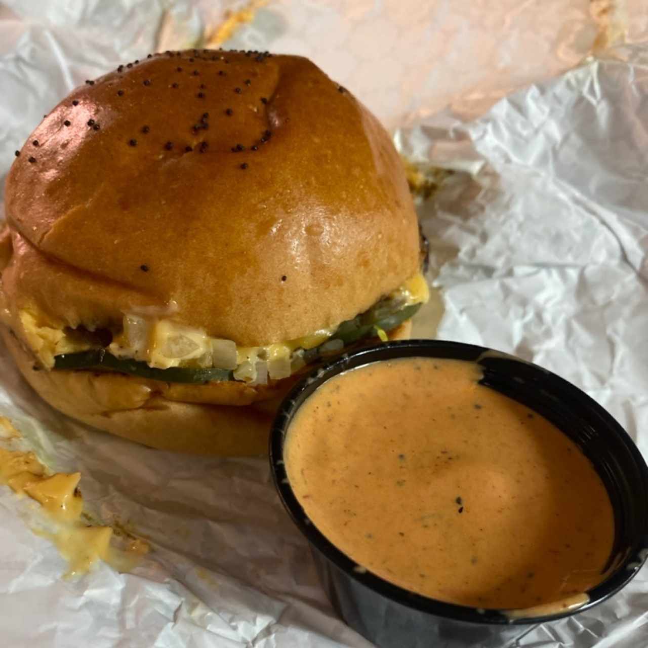 Hamburguesa La Diabla 